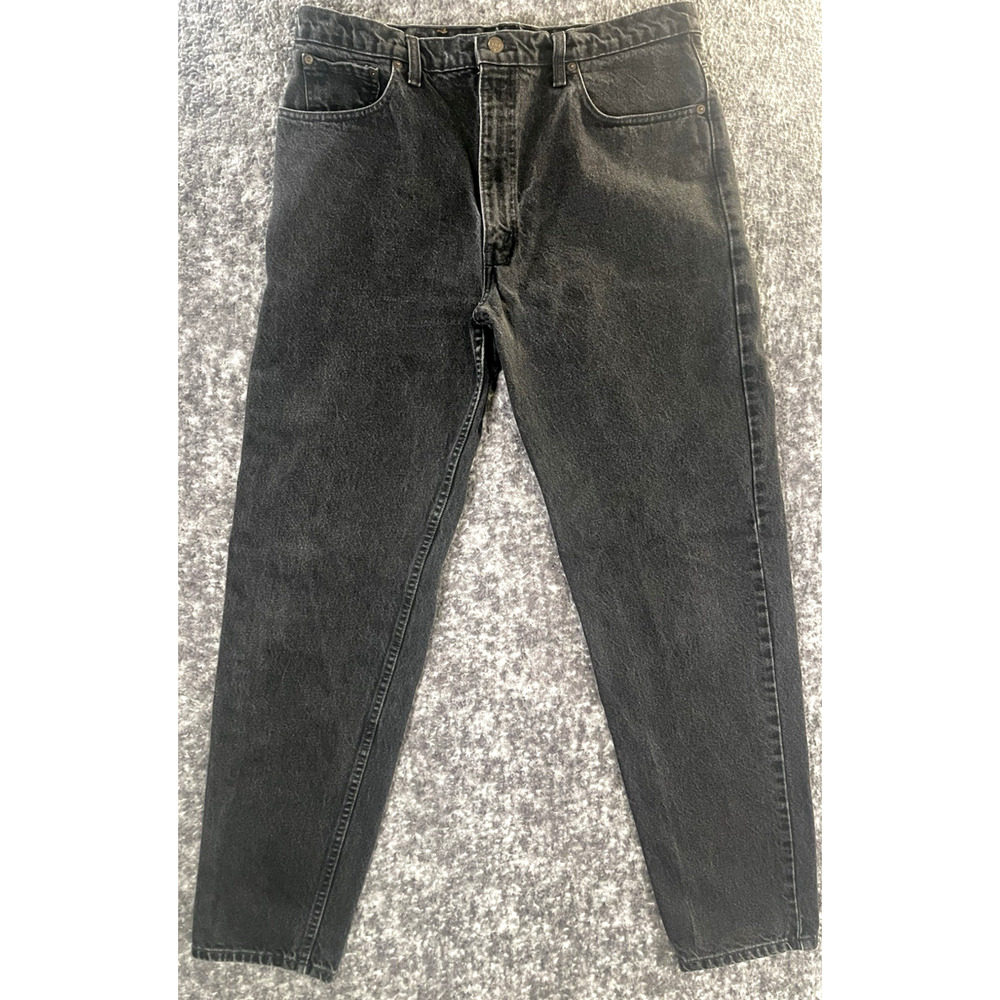 Vintage Levis 550 Jeans Mens 36x32 Black Relaxed Fit Denim 90s Canada